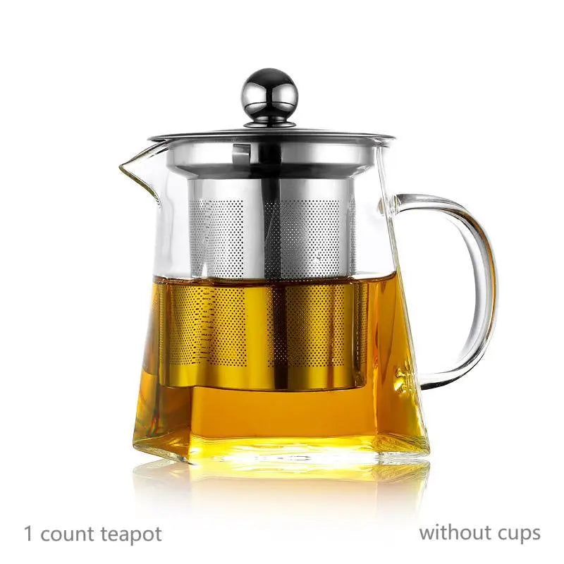 Glass Teapot Set