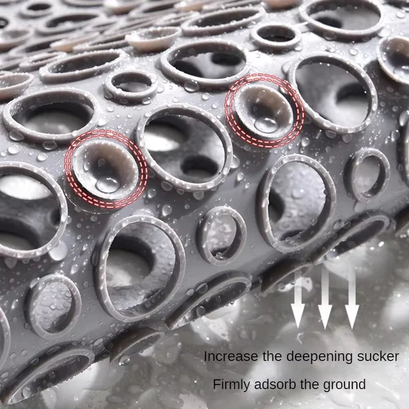 UltimateGrip™ Anti-Slip Shower Mat – TPE Comfort with Ultra Suction Power
