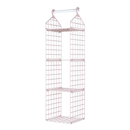 ClosetMax™ Foldable Hanging Organizer – Multi-Tier Space Saver for Pajamas, Coats, Sweaters & More