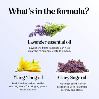 Sleep Essential Oil Blend for Diffuser - Dream Essential Oils for Diffusers | Aromatherapy and Relaxation with Clary Sage Ylang-Ylang Roman Chamomile and Lavender for Sleep Time Support (1 Fl Oz)