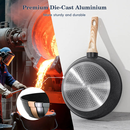 Granite Induction Cookware Set