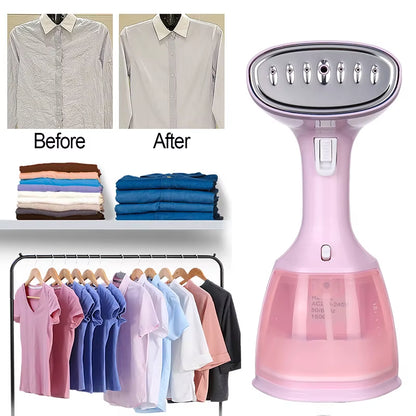 JetSteam™ 1500W Handheld Garment Steamer – Powerful, Portable, and Ready Wherever You Go