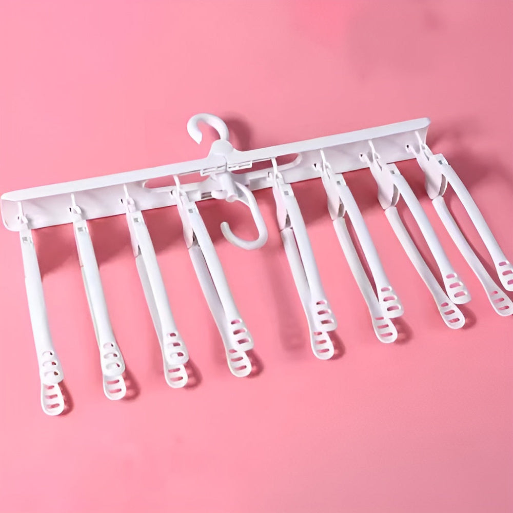MagicFold™ 360° Rotating Hanger – Dry, Store & Save Space Like Never Before!