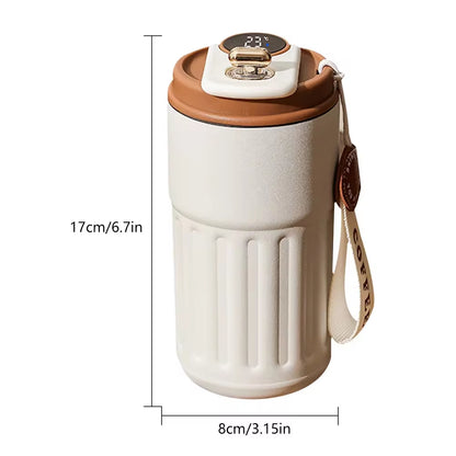 Smart Thermos Vacuum Flask with LED Display