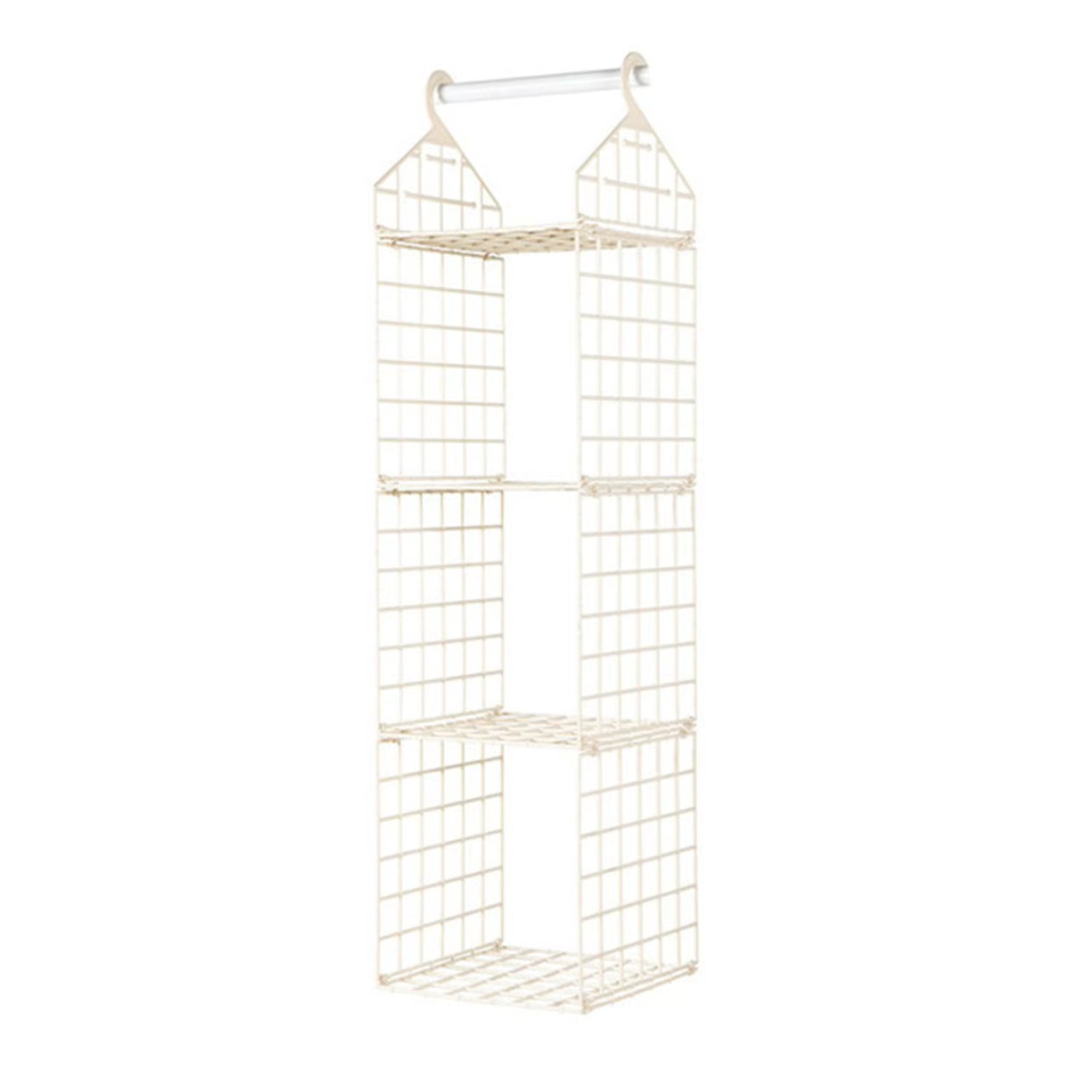 ClosetMax™ Foldable Hanging Organizer – Multi-Tier Space Saver for Pajamas, Coats, Sweaters & More