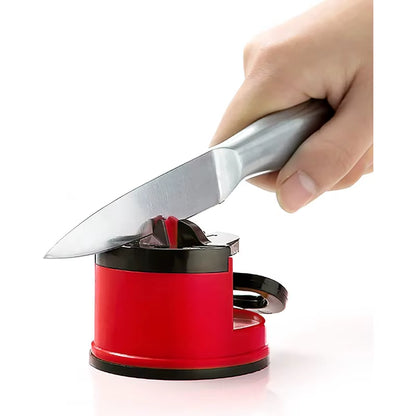 The Compact Knife Sharpener with Power Suction